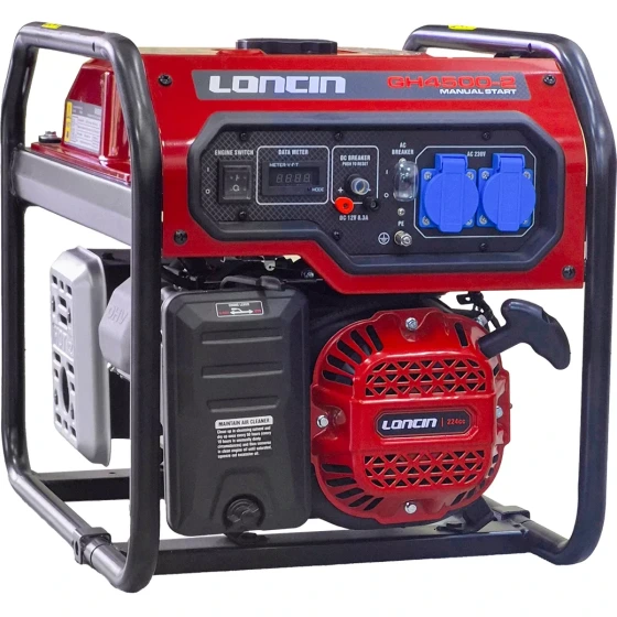 موتور برق بنزینی لانسین مدل GH4500-2 ظرفیت ۳.۵ کیلووات تک فاز