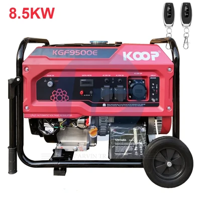 موتور برق بنزینی کوپ مدل KGF9500E ظرفیت ۸ کیلووات تک فاز ریموت‌دار