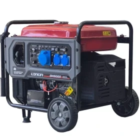 موتور برق بنزینی Loncin مدل GH9000i ظرفیت ۹ کیلووات تک فاز