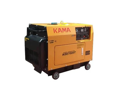 موتور برق کاما مدل KDE7000T تک فاز گازوییل ۲۵ آمپر